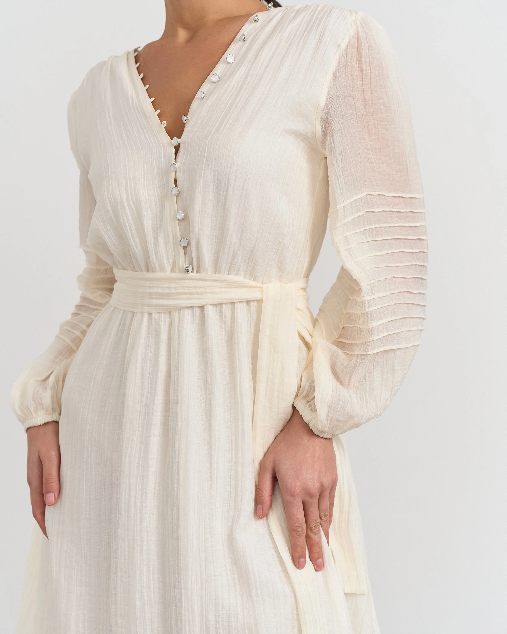 Сукня в молочному кольорі - зображення 3