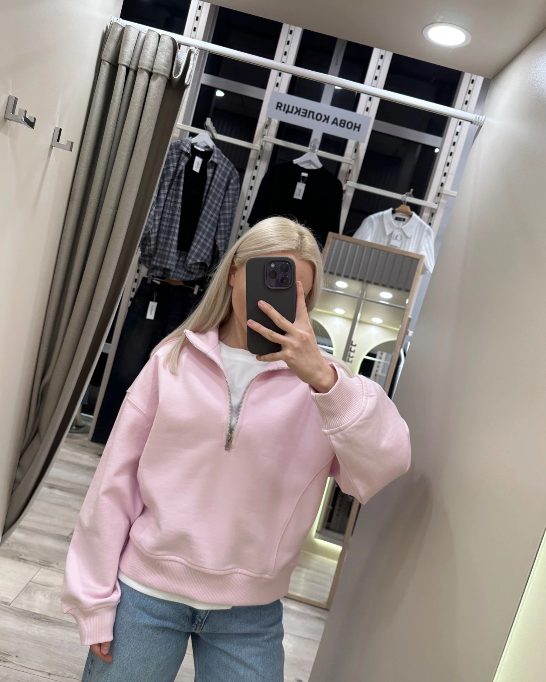 Світшот з замочком в рожевому кольорі - зображення 5