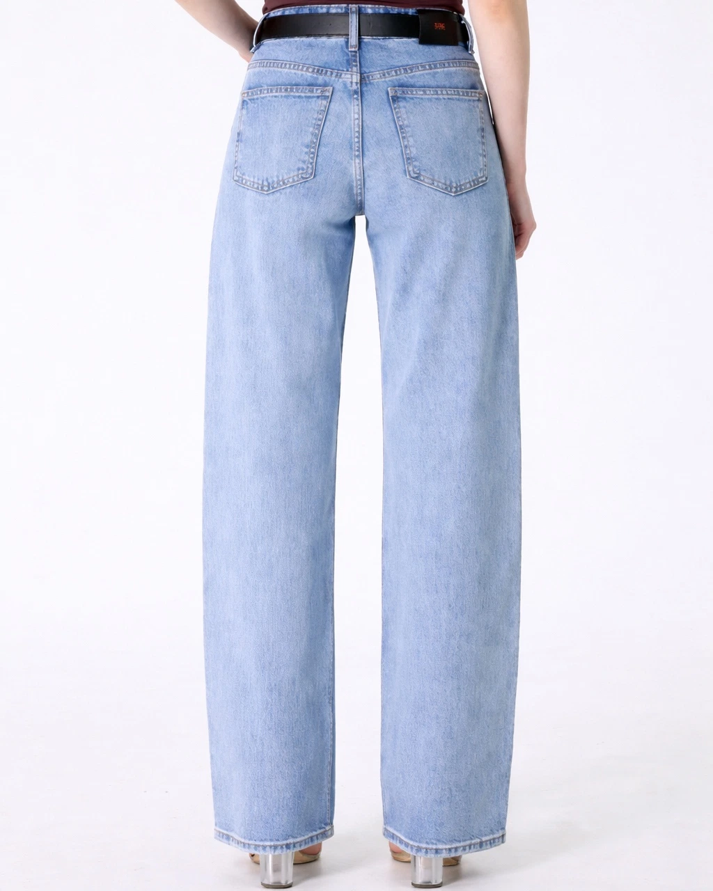 Стрейчеві джинси wide leg - зображення 2