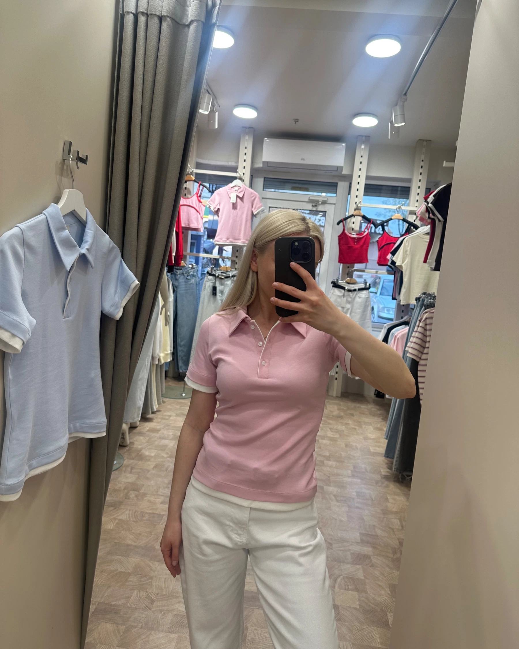 Поло з контрастним кантом - зображення 2