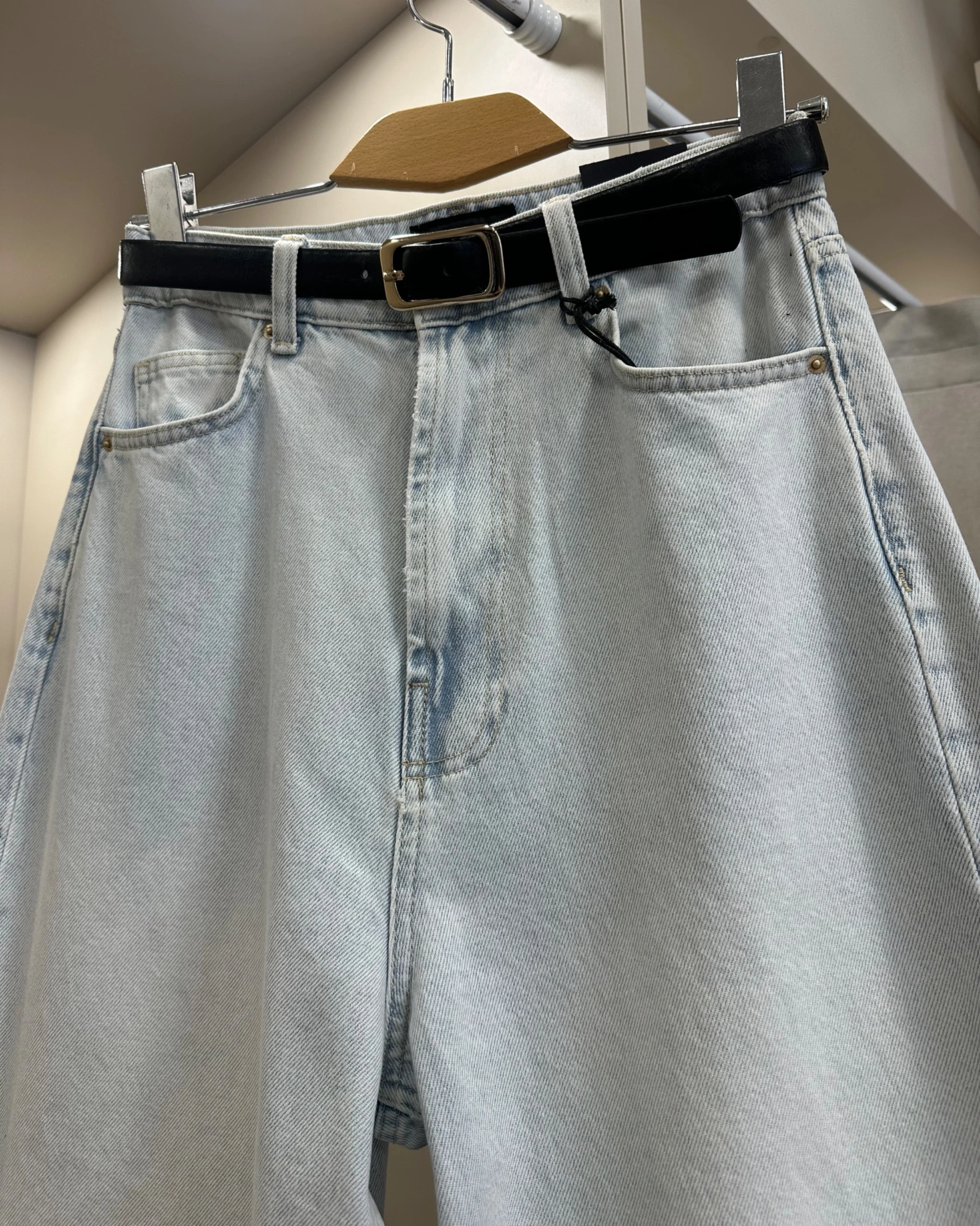 Блакитні джинси baggy - зображення 2