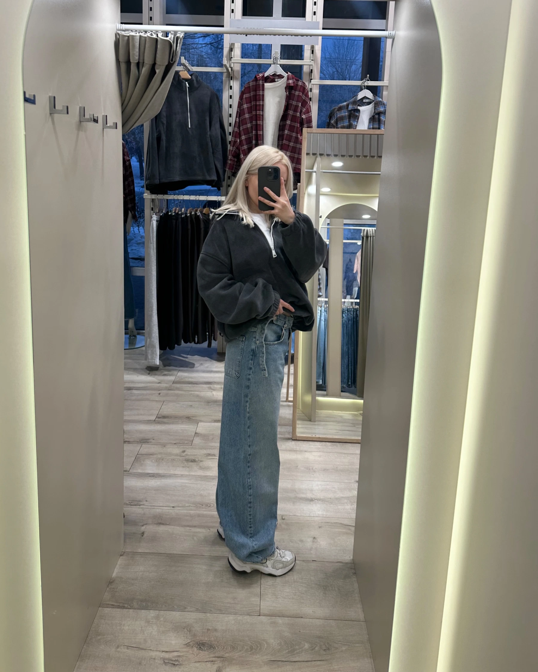 Джинси baggy синьо-зелені - зображення 5