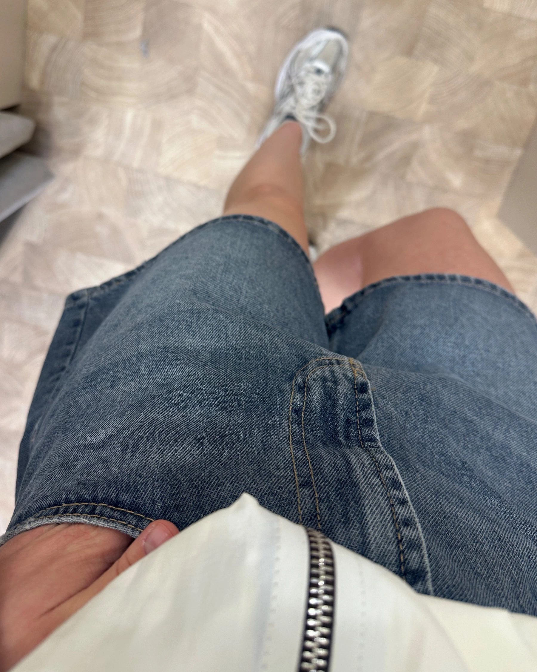 Сині джинсові шорти - зображення 5