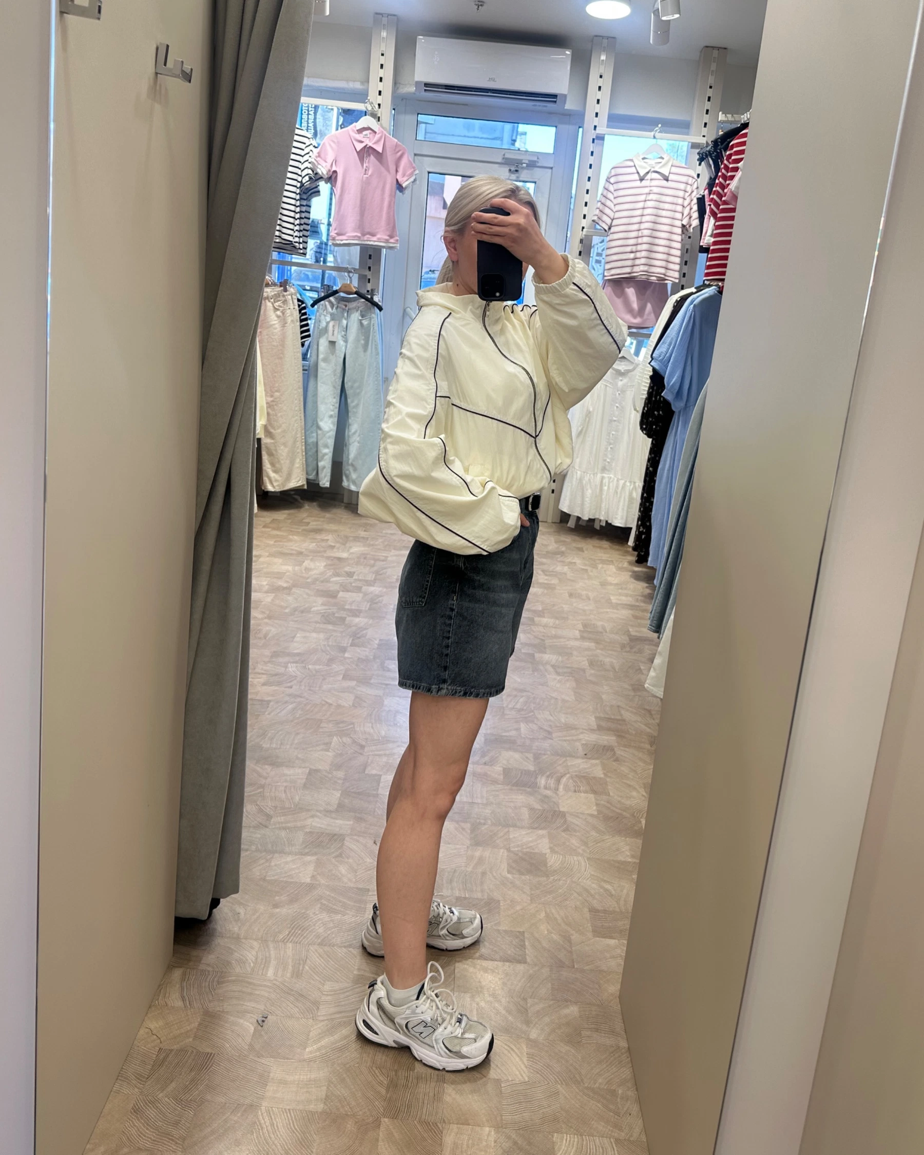 Сині джинсові шорти - зображення 6