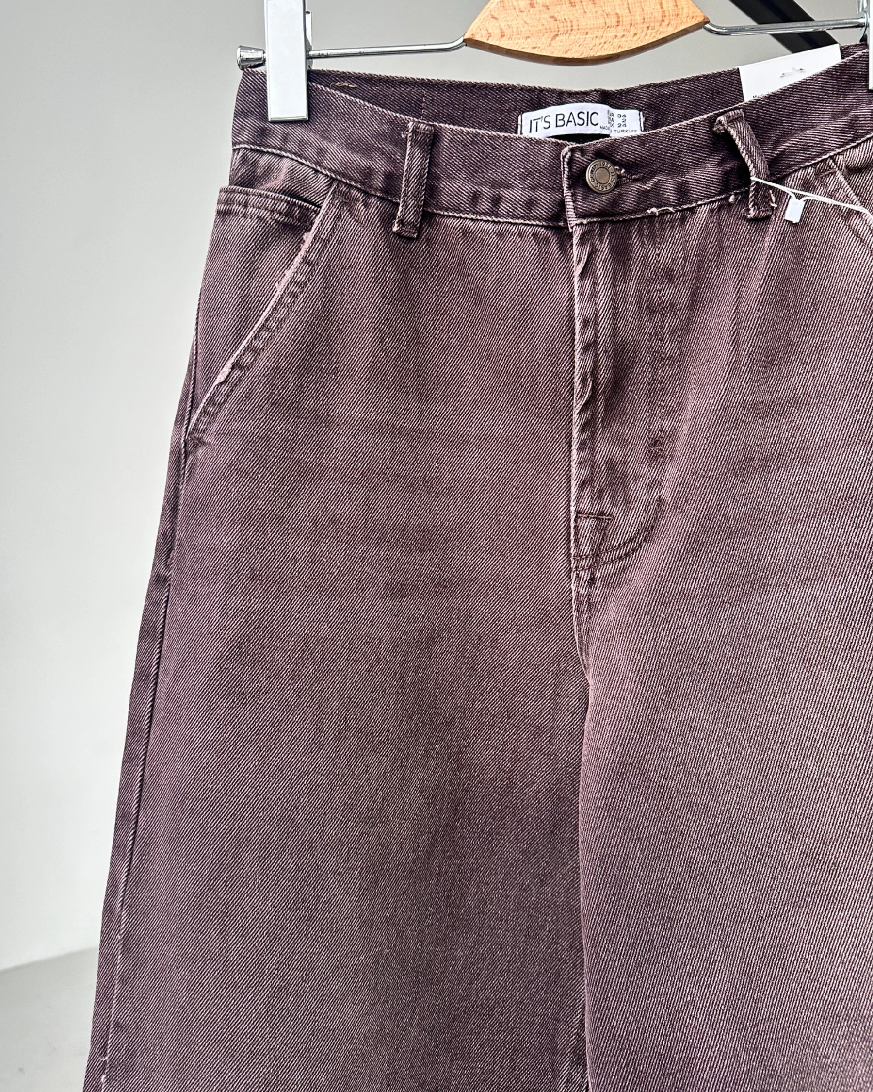 Skaters jeans в шоколадному кольорі - зображення 3