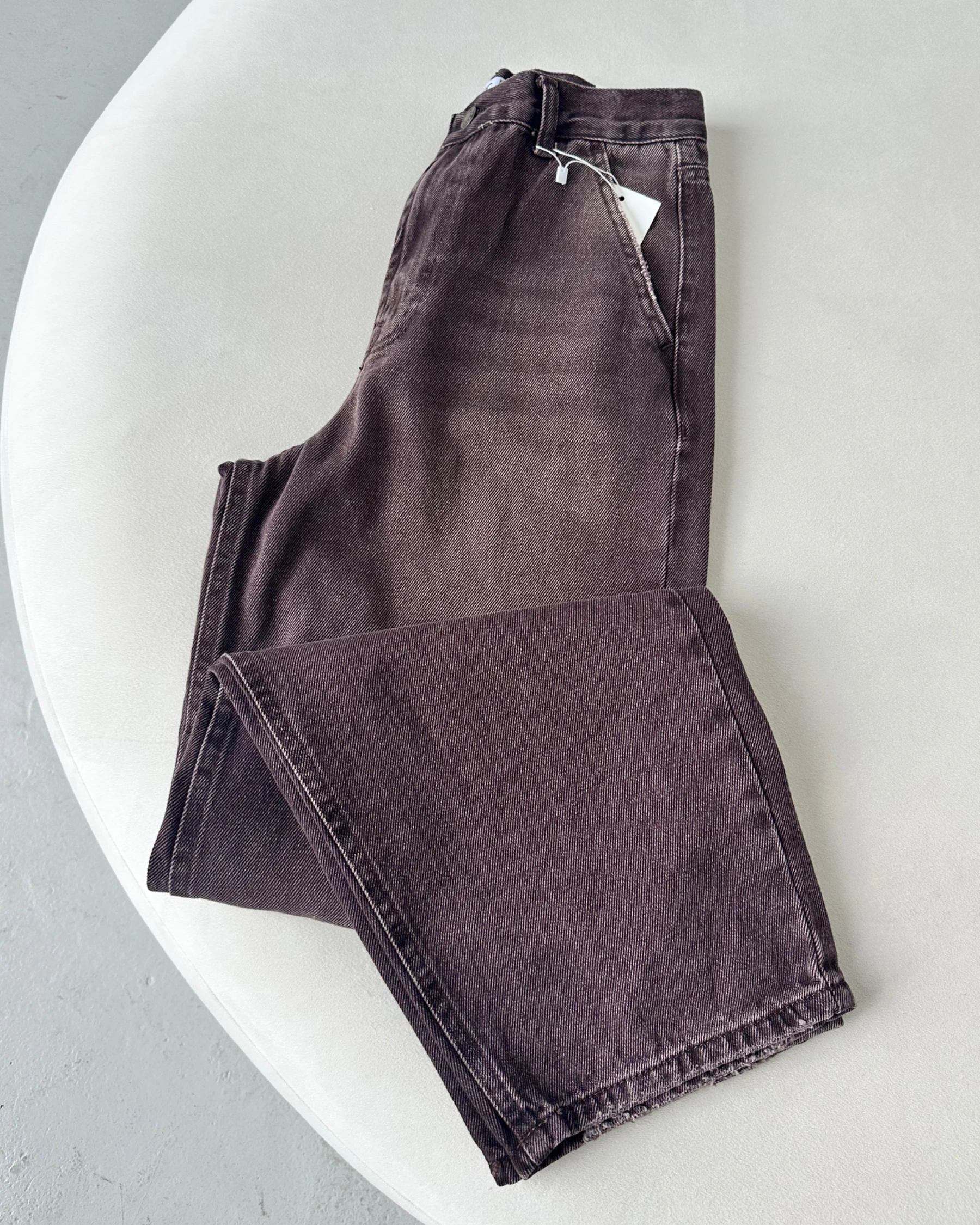 Skaters jeans в шоколадному кольорі - зображення 4