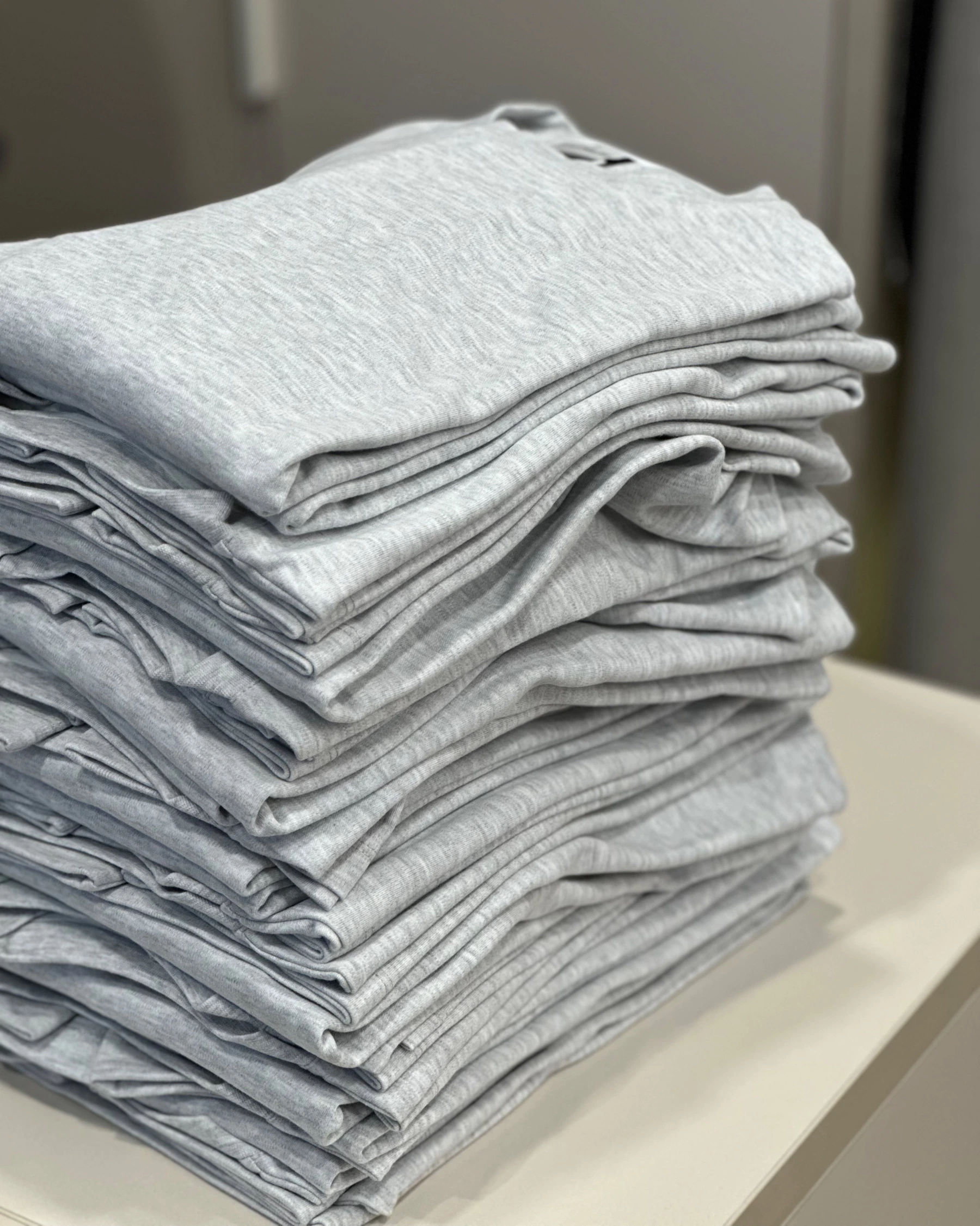 Бавовняний лонг в кольорі  сірий меланж - зображення 3