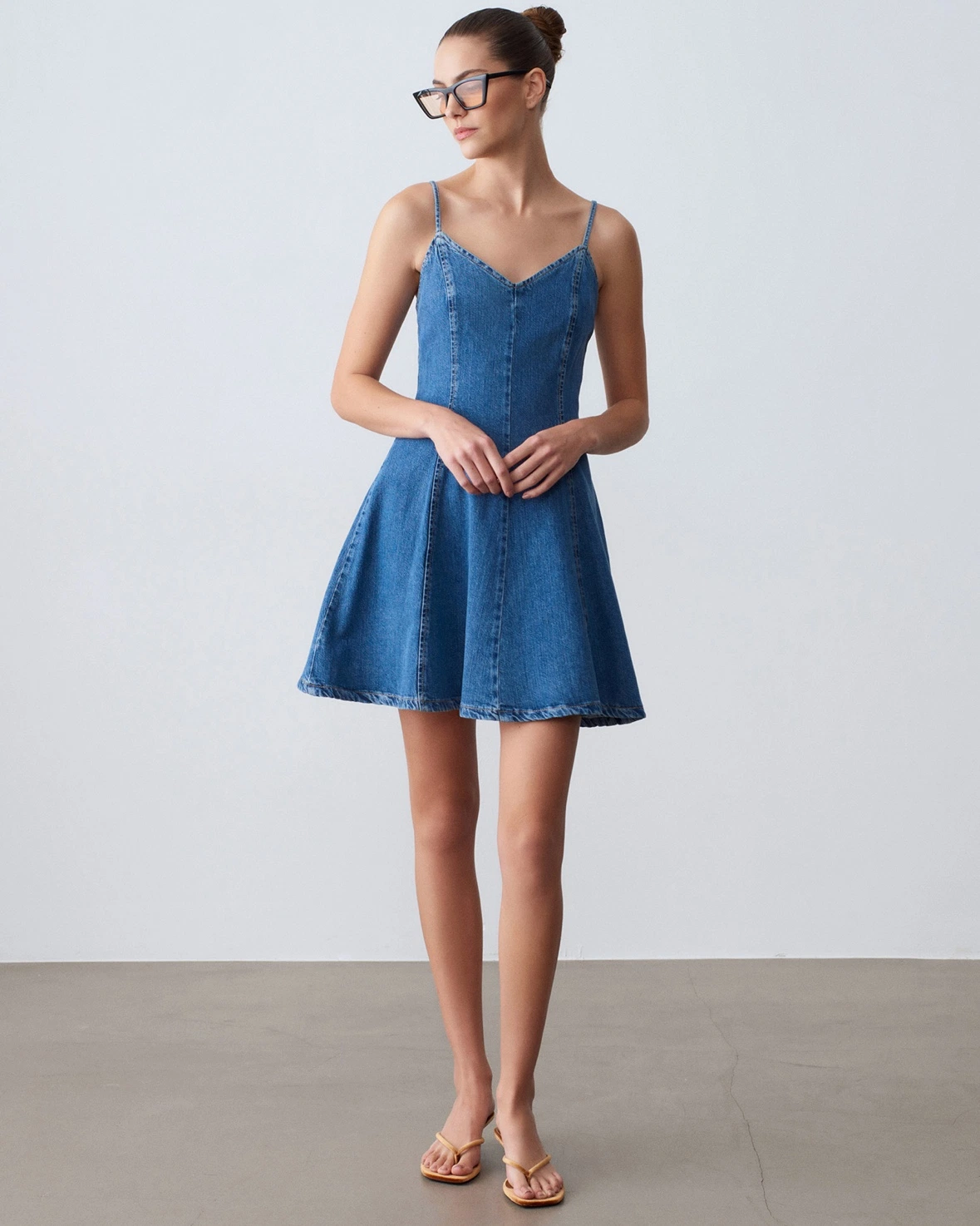 Сарафан, синій - зображення 4